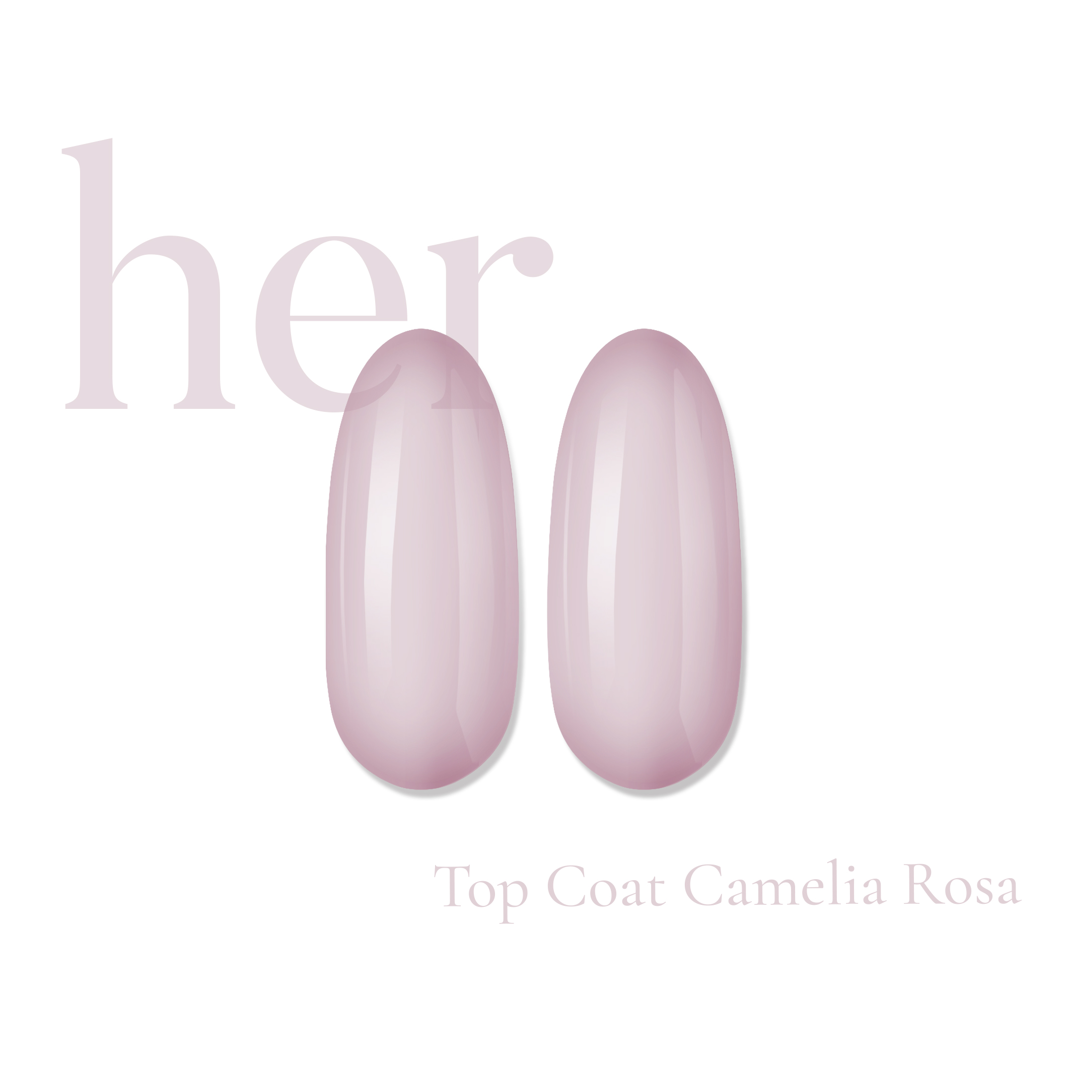 Top Coat CAMELIA ROSA