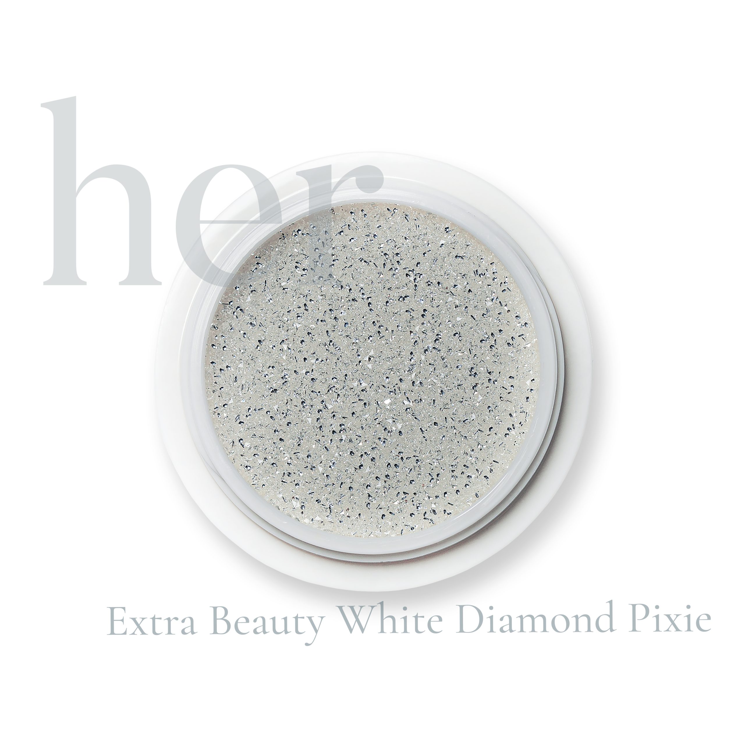 Extra Schönheit White Diamond Pixie