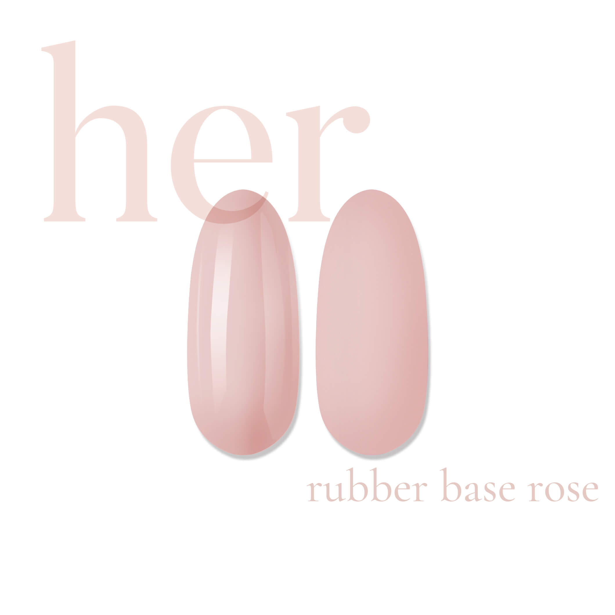 Rubber Base ROSE